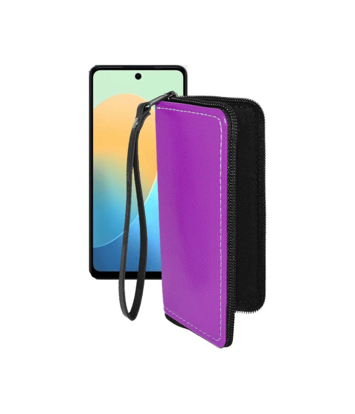 Чохол-гаманець з екошкіри для телефону Tecno Pop 8