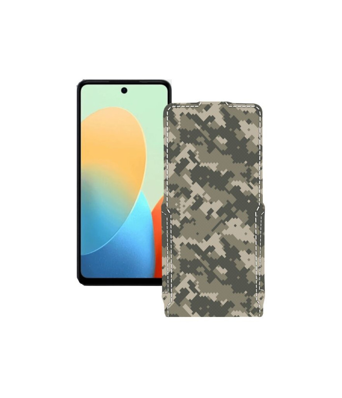 Чохол-флип з екошкіри для телефону Tecno Pop 8