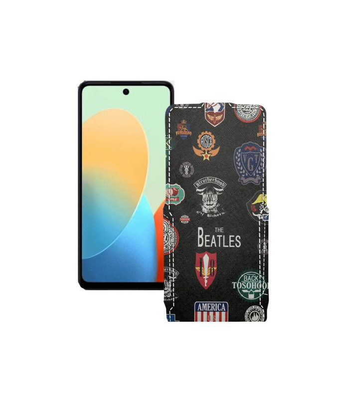 Чохол-флип з екошкіри для телефону Tecno Pop 8