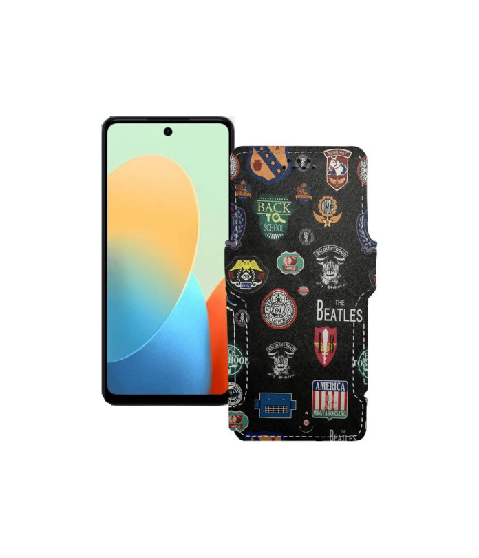 Чохол-книжка з екошкіри для телефону Tecno Pop 8