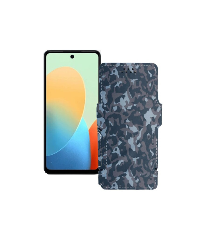 Чохол-книжка з екошкіри для телефону Tecno Pop 8