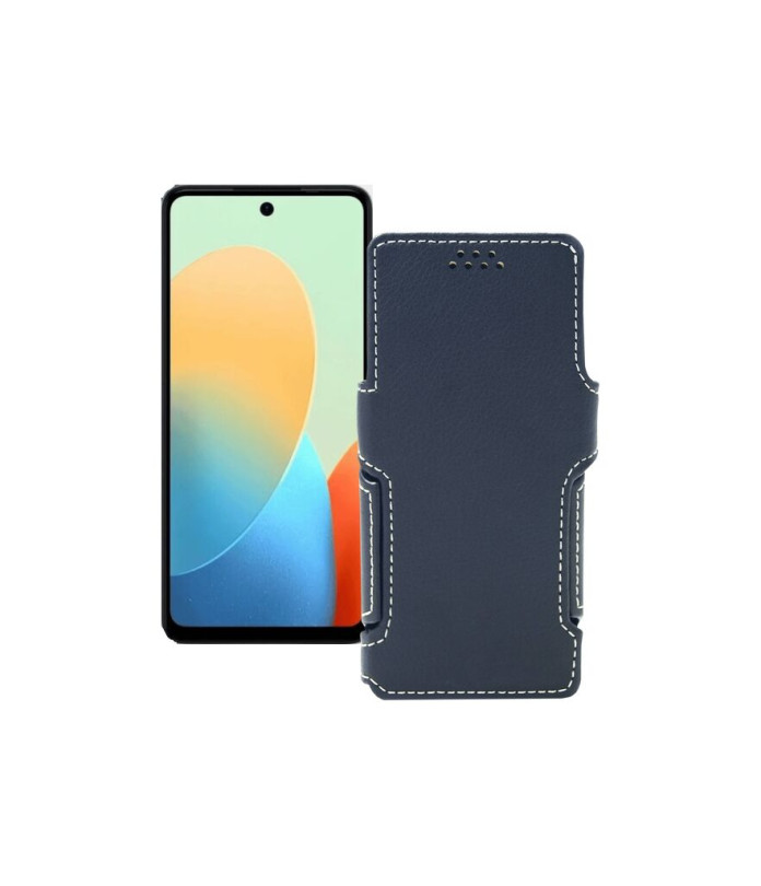 Чохол-книжка з екошкіри для телефону Tecno Pop 8