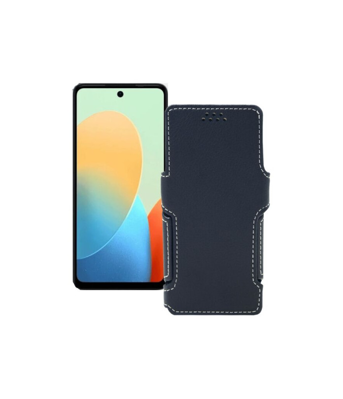 Чохол-книжка з екошкіри для телефону Tecno Pop 8