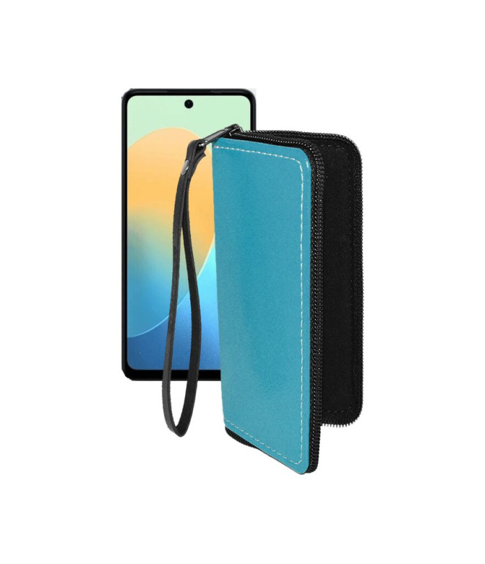 Чохол-гаманець з екошкіри для телефону Tecno Pop 8