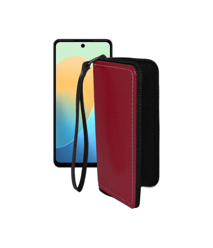 Чохол-гаманець з екошкіри для телефону Tecno Pop 8