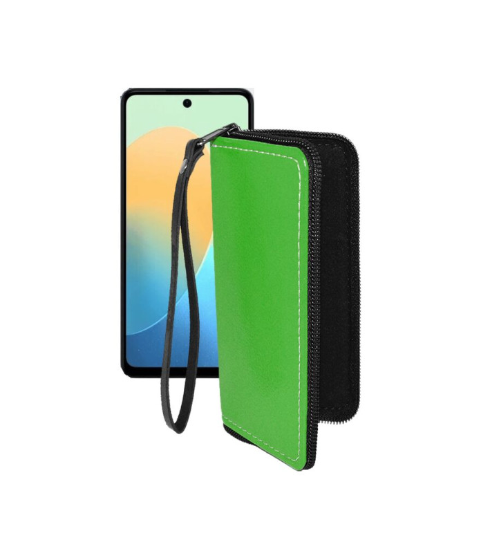 Чохол-гаманець з екошкіри для телефону Tecno Pop 8