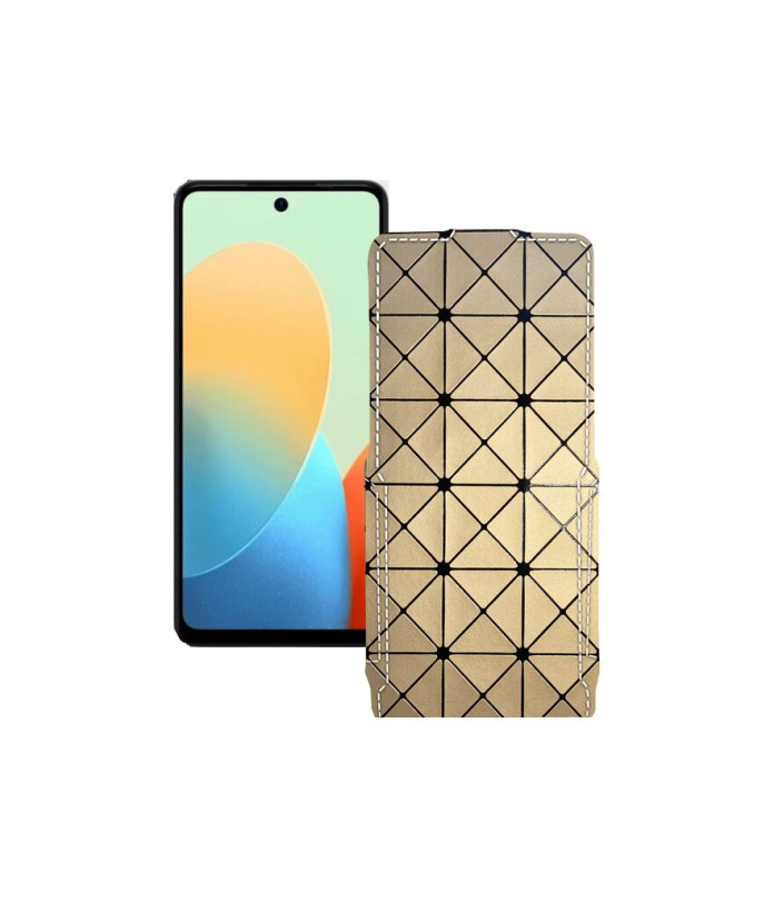 Чохол-флип з екошкіри для телефону Tecno Pop 8