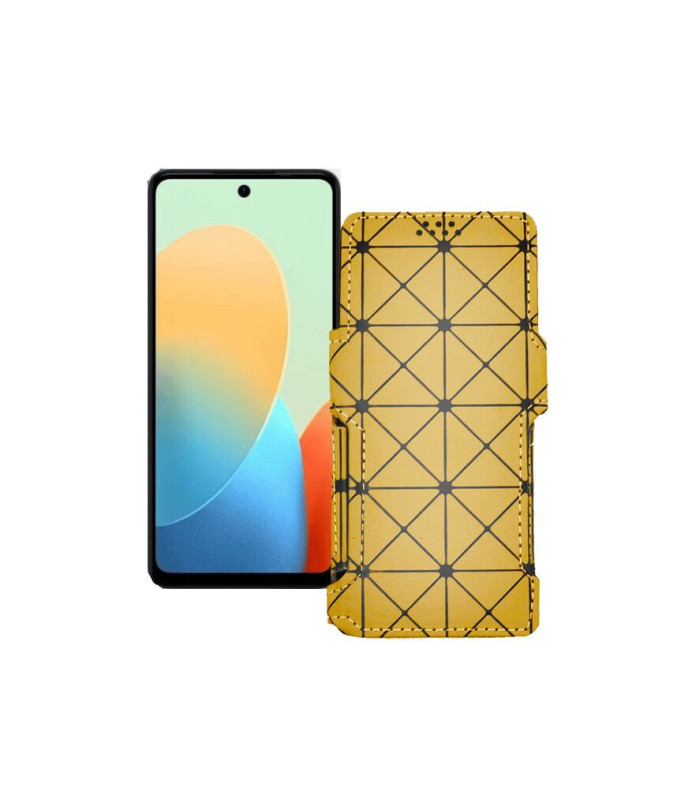 Чохол-книжка з екошкіри для телефону Tecno Pop 8