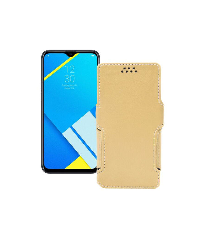 Чохол-книжка з екошкіри для телефону Realme C2 2020