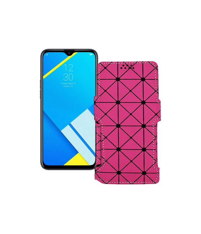 Чохол-книжка з екошкіри для телефону Realme C2 2020