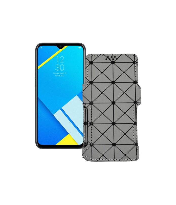 Чохол-книжка з екошкіри для телефону Realme C2 2020