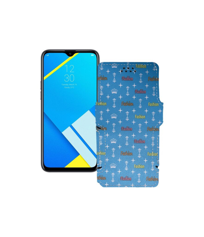 Чохол-книжка з екошкіри для телефону Realme C2 2020