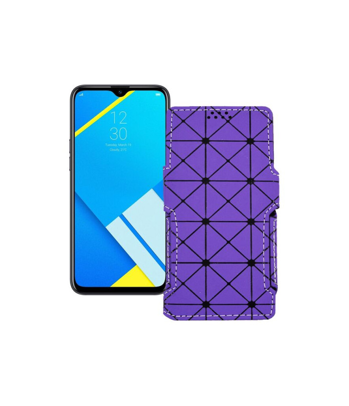 Чохол-книжка з екошкіри для телефону Realme C2 2020