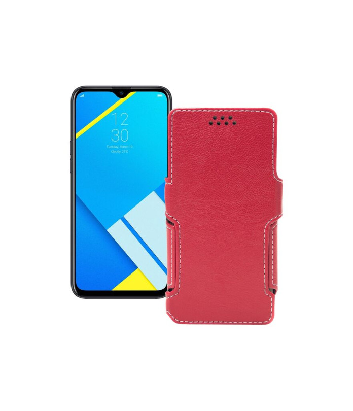 Чохол-книжка з екошкіри для телефону Realme C2 2020