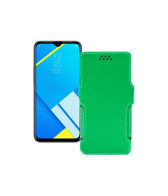 Чохол-книжка з екошкіри для телефону Realme C2 2020