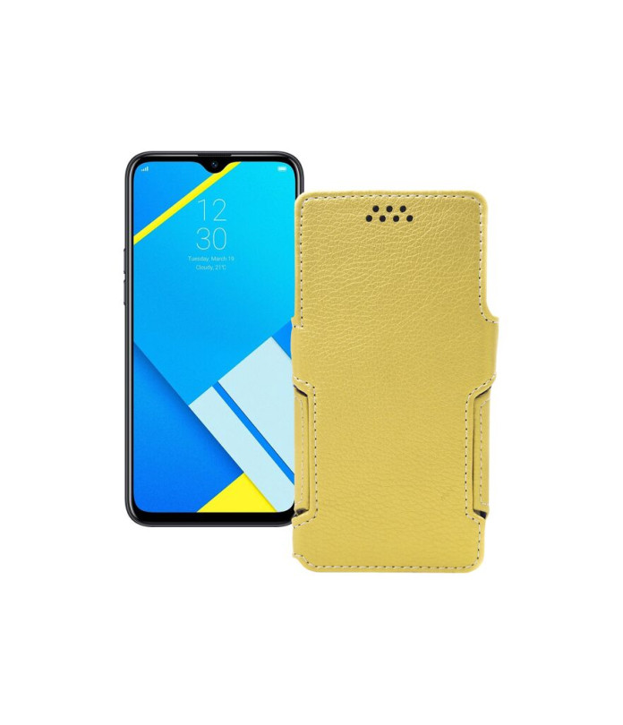 Чохол-книжка з екошкіри для телефону Realme C2 2020