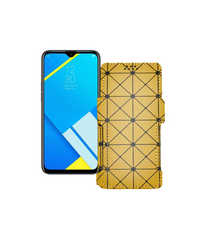 Чохол-книжка з екошкіри для телефону Realme C2 2020