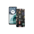 Чохол-флип з екошкіри для телефону Motorola Moto G62 5G