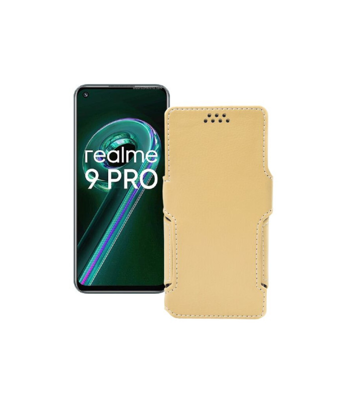 Чохол-книжка з екошкіри для телефону Realme 9 Pro