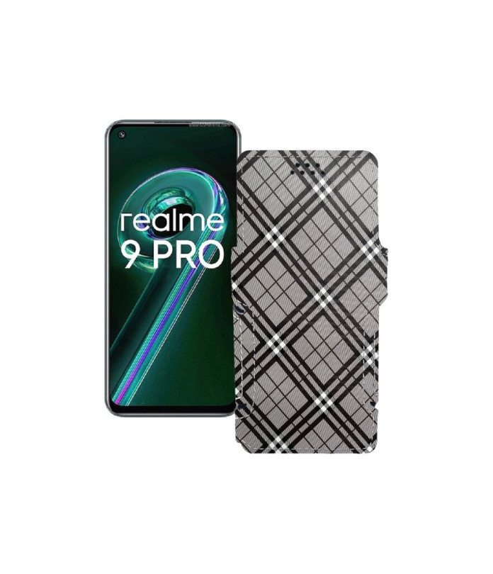 Чохол-книжка з екошкіри для телефону Realme 9 Pro