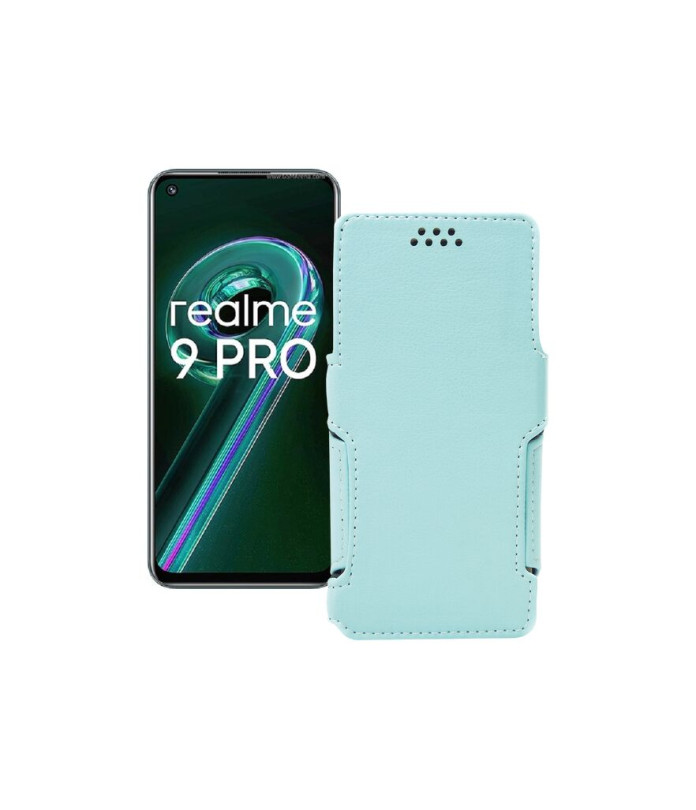 Чохол-книжка з екошкіри для телефону Realme 9 Pro