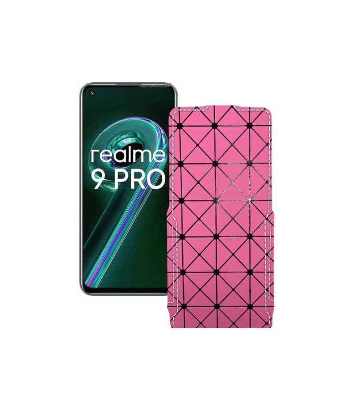 Чохол-флип з екошкіри для телефону Realme 9 Pro