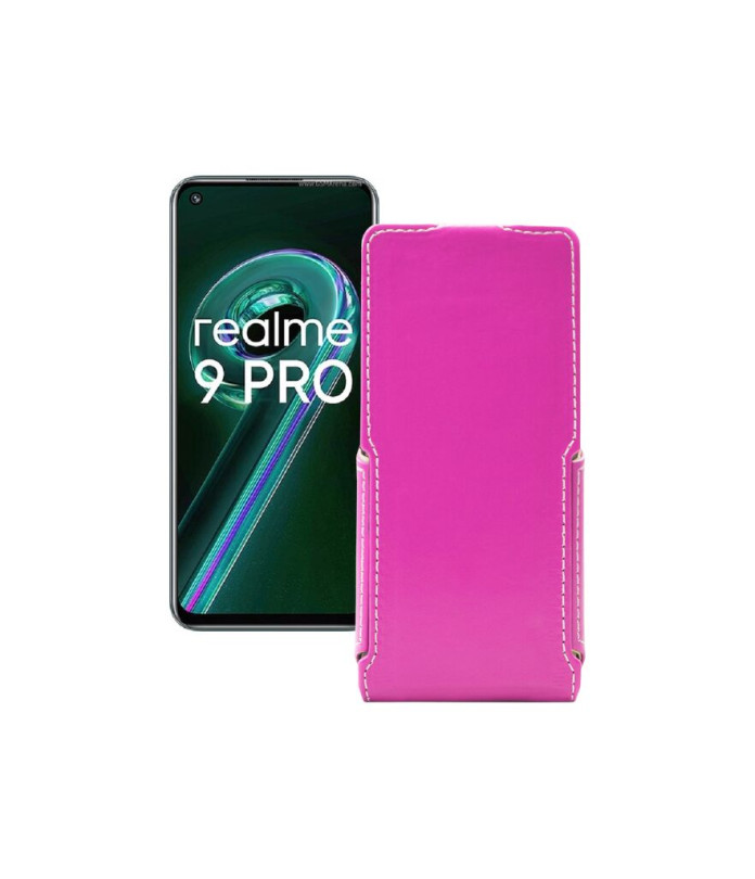 Чохол-флип з екошкіри для телефону Realme 9 Pro