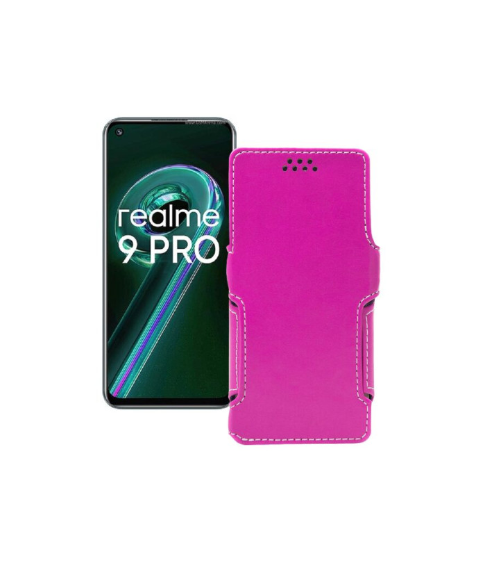 Чохол-книжка з екошкіри для телефону Realme 9 Pro