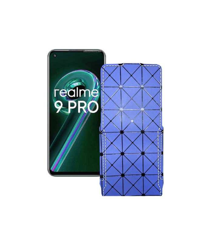 Чохол-флип з екошкіри для телефону Realme 9 Pro