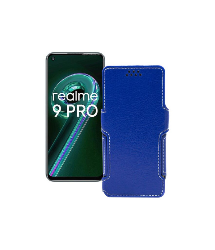 Чохол-книжка з екошкіри для телефону Realme 9 Pro