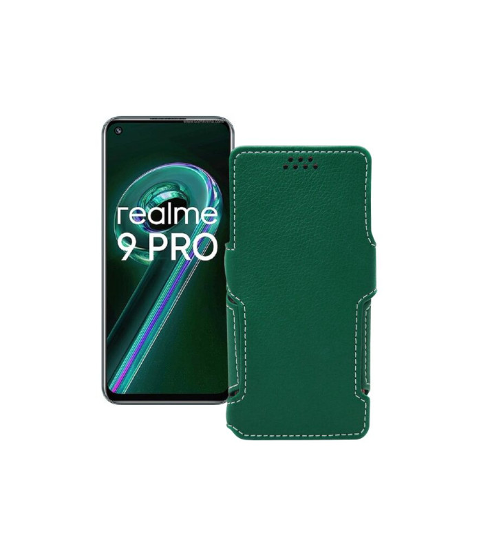 Чохол-книжка з екошкіри для телефону Realme 9 Pro