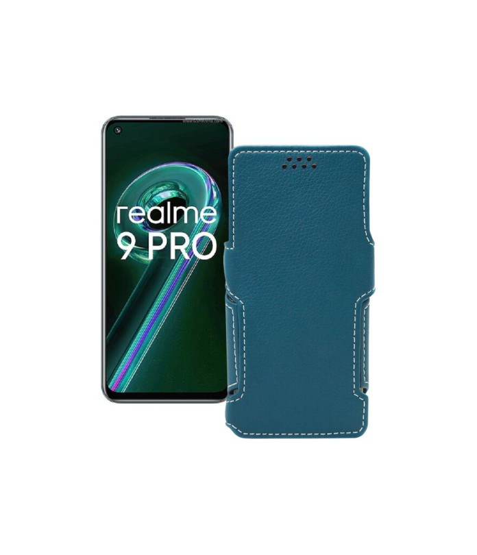 Чохол-книжка з екошкіри для телефону Realme 9 Pro