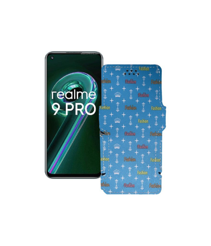 Чохол-книжка з екошкіри для телефону Realme 9 Pro