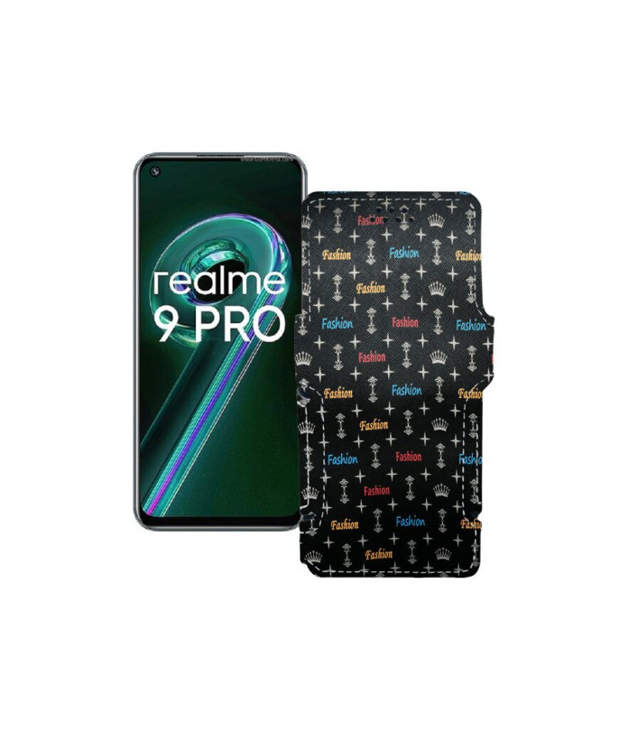 Чохол-книжка з екошкіри для телефону Realme 9 Pro