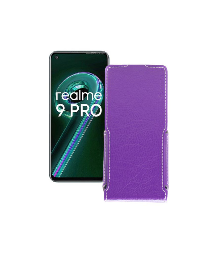 Чохол-флип з екошкіри для телефону Realme 9 Pro