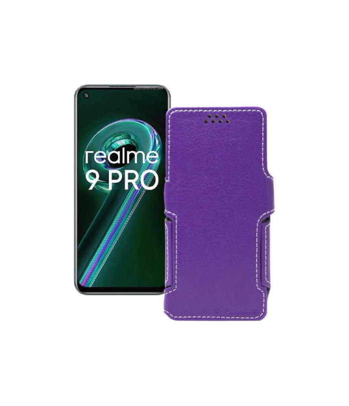 Чохол-книжка з екошкіри для телефону Realme 9 Pro