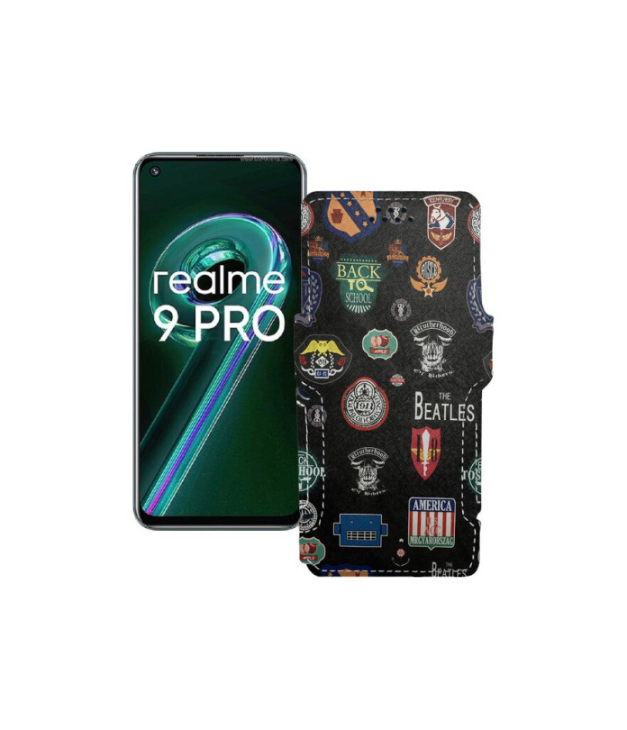 Чохол-книжка з екошкіри для телефону Realme 9 Pro