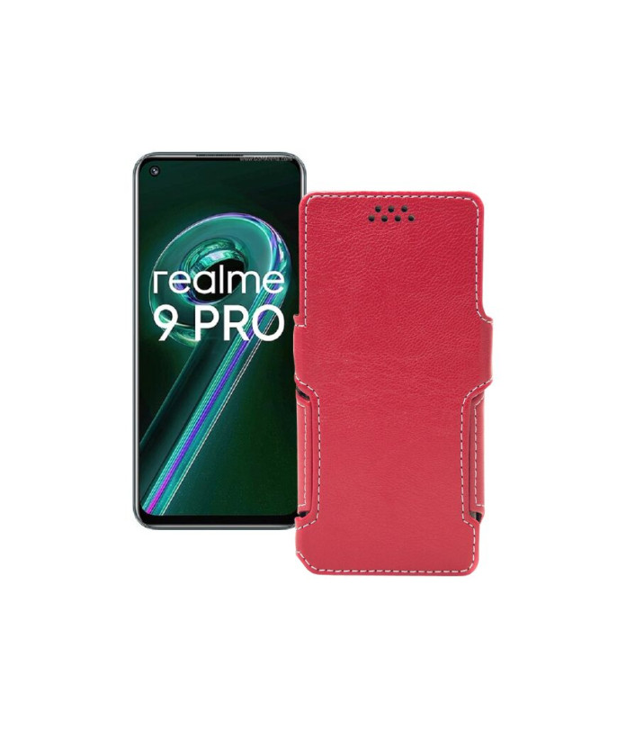 Чохол-книжка з екошкіри для телефону Realme 9 Pro