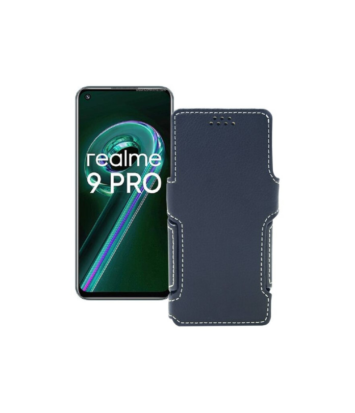 Чохол-книжка з екошкіри для телефону Realme 9 Pro