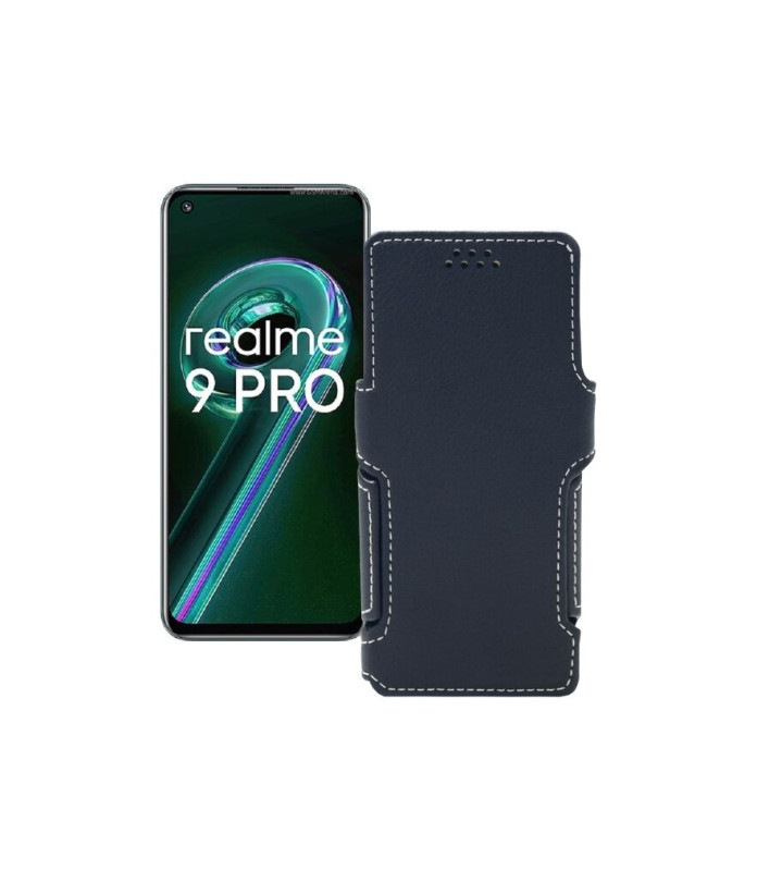 Чохол-книжка з екошкіри для телефону Realme 9 Pro