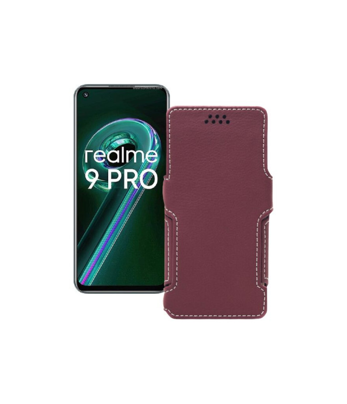 Чохол-книжка з екошкіри для телефону Realme 9 Pro