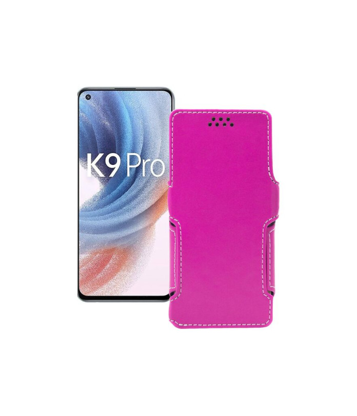 Чохол-книжка з екошкіри для телефону OPPO K9 Pro