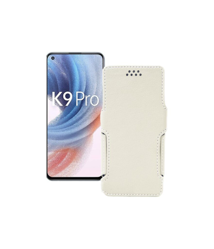 Чохол-книжка з екошкіри для телефону OPPO K9 Pro