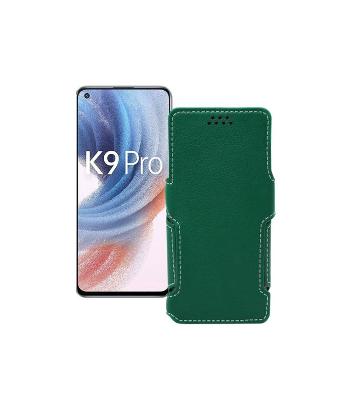 Чохол-книжка з екошкіри для телефону OPPO K9 Pro