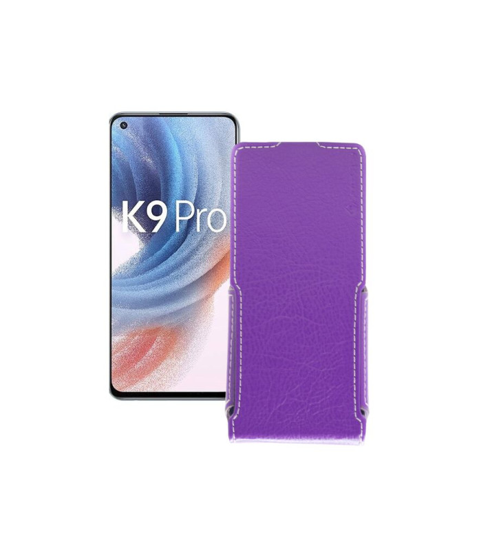 Чохол-флип з екошкіри для телефону OPPO K9 Pro