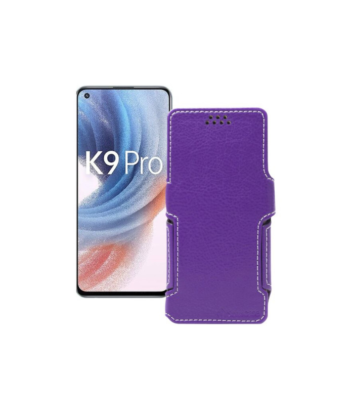 Чохол-книжка з екошкіри для телефону OPPO K9 Pro