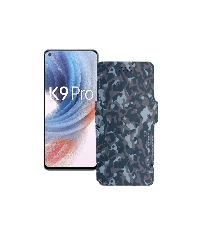 Чохол-книжка з екошкіри для телефону OPPO K9 Pro