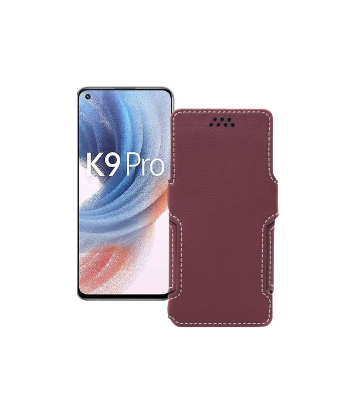 Чохол-книжка з екошкіри для телефону OPPO K9 Pro