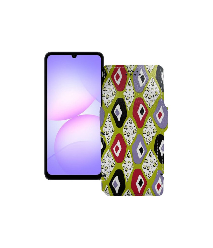 Чохол-книжка з екошкіри для телефону Samsung Galaxy M07 4G (M075)