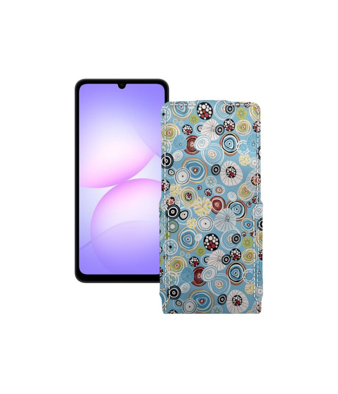 Чохол-флип з екошкіри для телефону Samsung Galaxy M07 4G (M075)